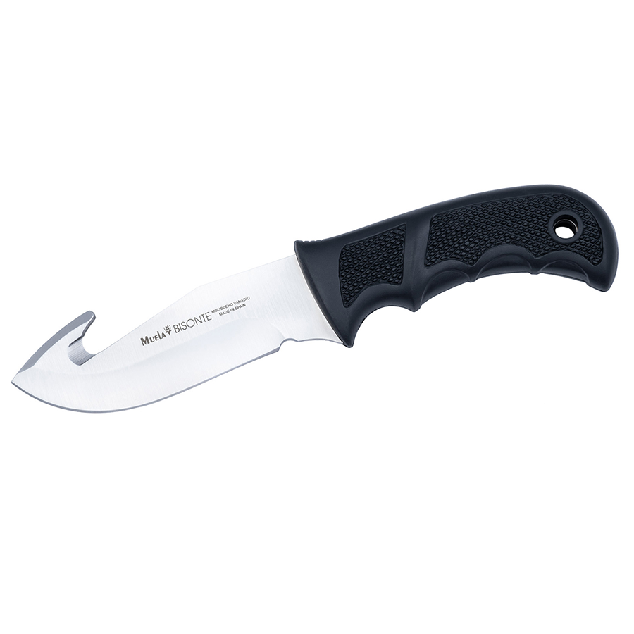 Muela Bisonte-11G Gut Hook Hunting Knife