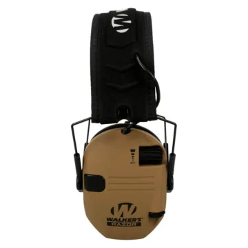 Razor-Slim-Electronic-Muff-Battle-Brown Side