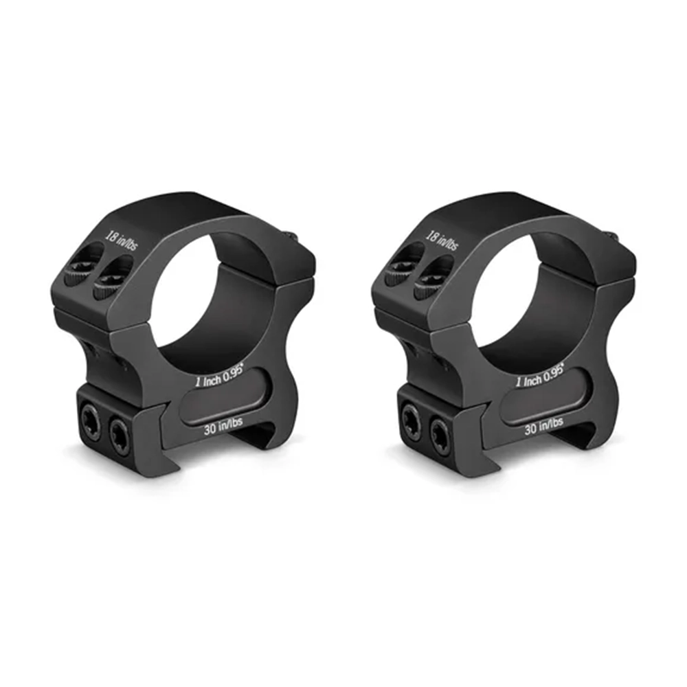 Vortex Pro Series 1 Inch Scope Rings