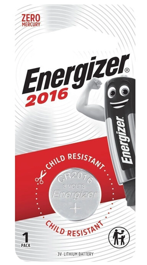 Energizer CR2016 Lithium Battery (1 pack)