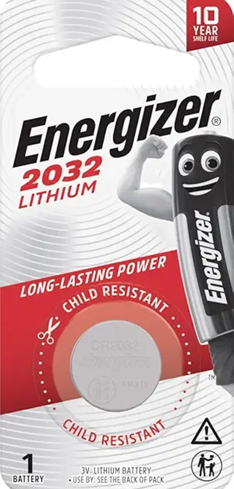 Energizer CR2032 Lithium Battery (1 pack)
