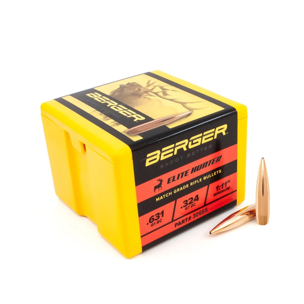 Berger Elite Hunter .308 cal 205gr (100) - Image 3