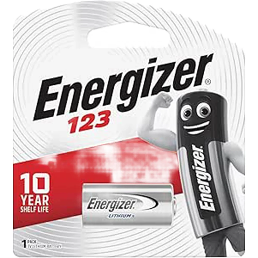 Energizer 123 Lithium Battery (1 Pack)