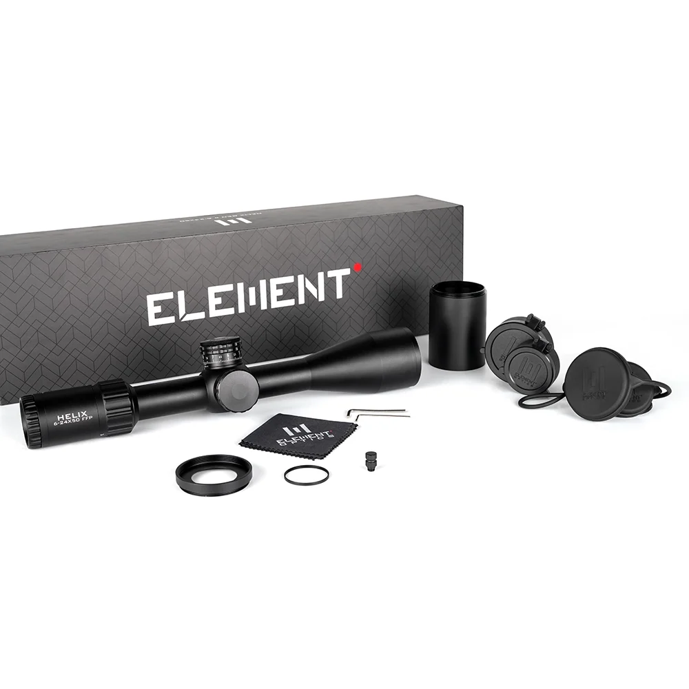 Helix 6-24×50 FFP Gen 2 Boxcontent