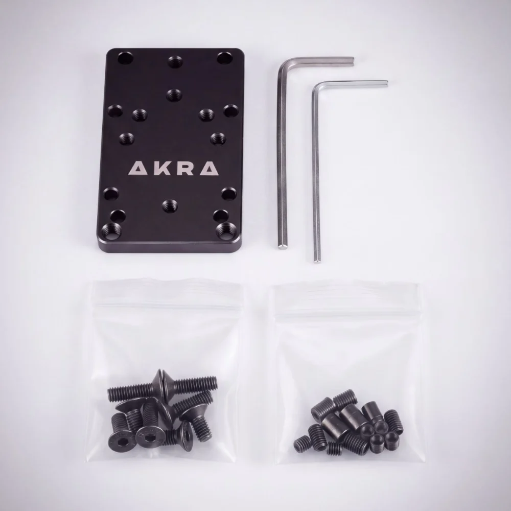 AKRA Universal Dovetail Red Dot Plate